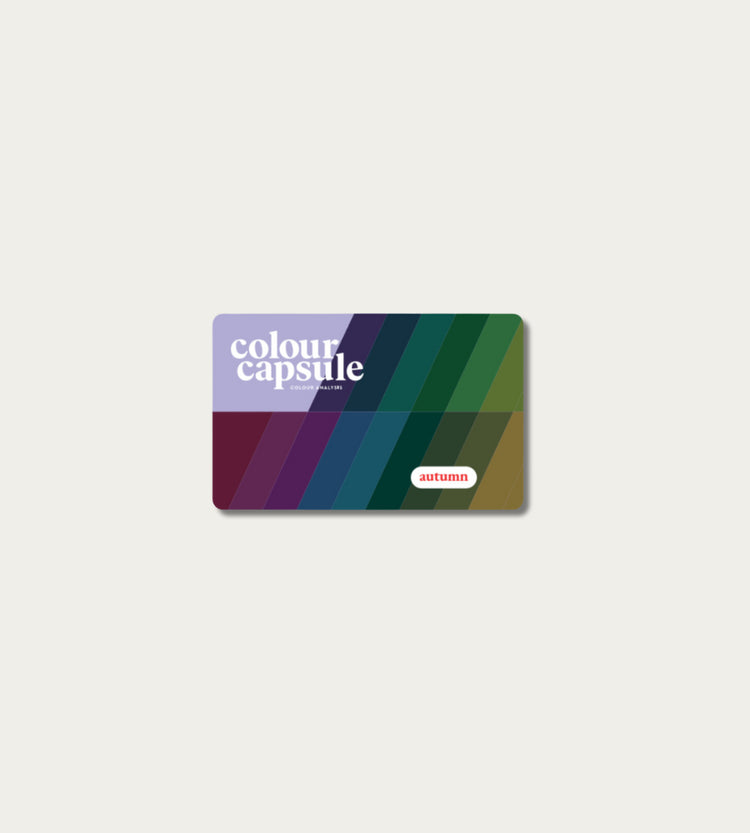 Colour Palette Swatch Card